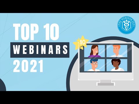 Top 10 Webinars of 2021! | The Webinar Vet