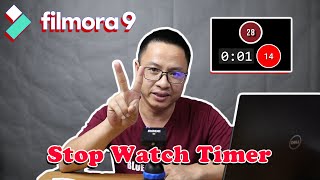 Add Stop Watch Timer To Video Using Filmora 9 - Creating Countdown Timer in 2 Different Ways