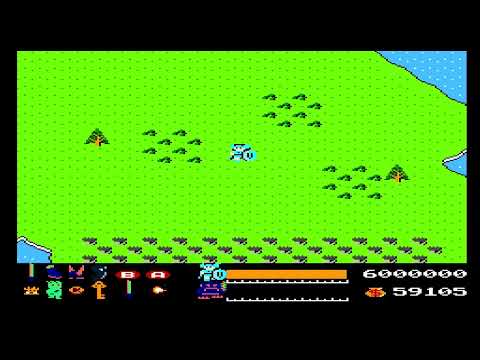 Valkyrie no Bōken: Toki no Kagi Densetsu. Retro Serenity HD. Famicom Nintendo 1986 Japan Namcot NES