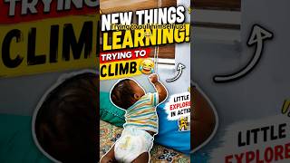 Trying to pull himself up! 😂New things learning 🍼🧿#reels #cutebaby #skills @mywaysumi8107