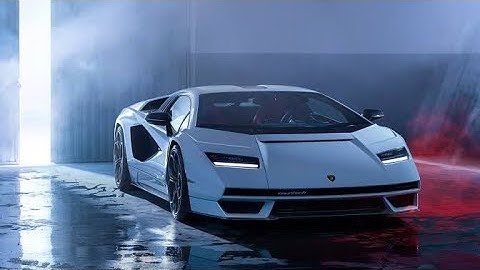 Lamborghini Countach lp- 800 animation | Blender animation | #lamborghini