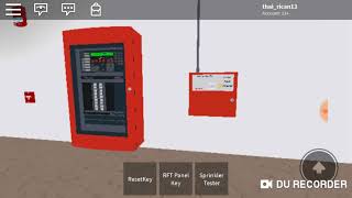 [Roblox Fire Alarm] NEW System Test 1 Simplex 4100ES w/ Voice Evac