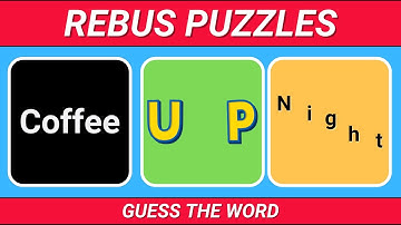 Raad het woord! Leuke rebuspuzzeluitdaging!