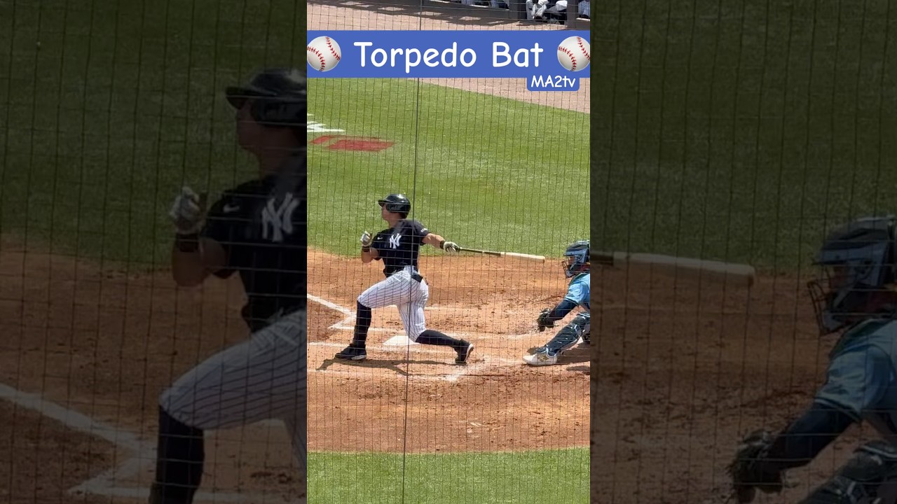 Torpedo Bat⚾️  When Volpe strikes out, no one says a word about his bat. 