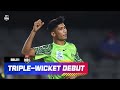 Mohammad Hasnain S Triple Wicket Maiden On Debut BBL11