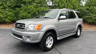 2002 Toyota Sequoia SR5 4x4 - 164k - Silver Sky Metallic