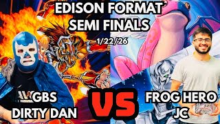 Edison Format Semi Finals: Gladiator Beasts Vs Frog Hero!