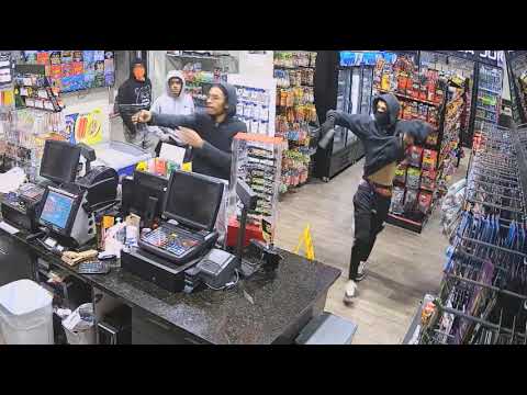 Aggravated robbery at a convenience store at the 7900 block of Main. Houston PD #695232-23