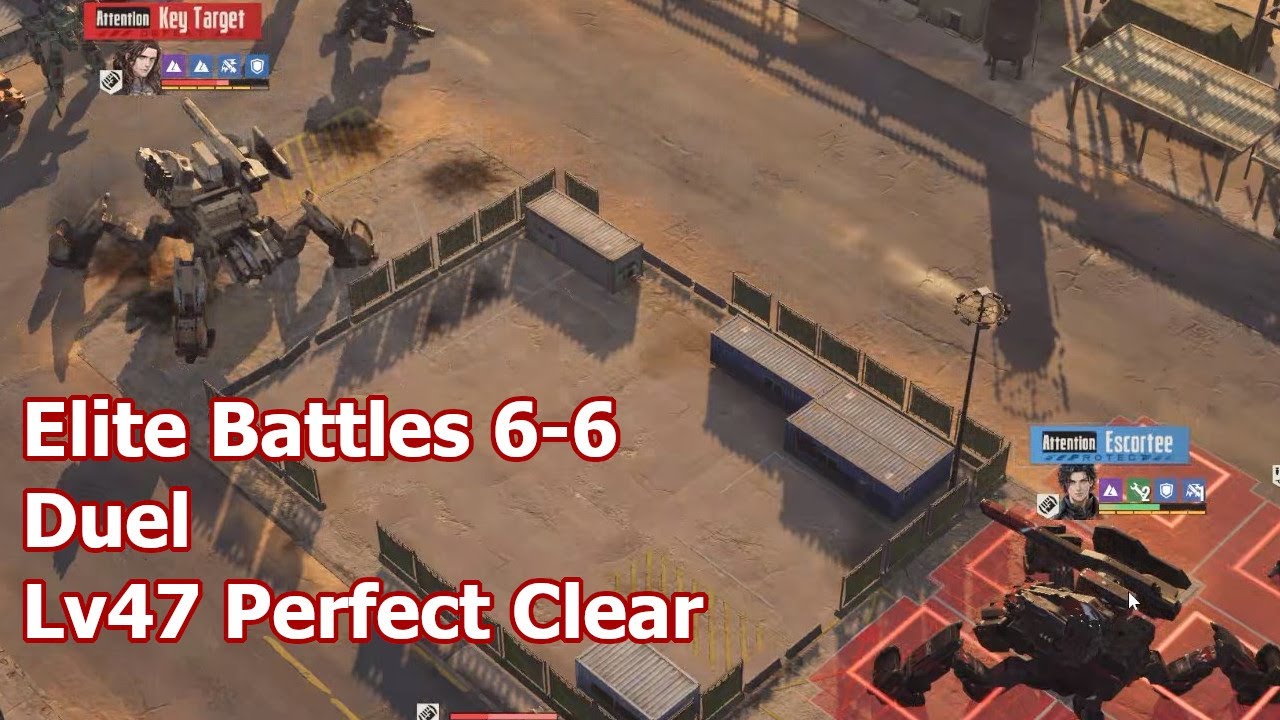 [Mecharashi] Elite Battles 6-6 Duel Lv47 Perfect Clear