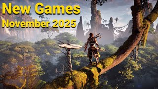 Top 10 NEW Games of November 2025