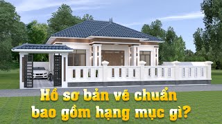 Hồ Sơ Bản Vẽ Kiến Trúc Nhà Chuẩn Bao Gồm Hạng Mục Gì? Hồ Sơ Bản Vẽ Kiến Trúc Nhà Chuẩn Bao Gồm Hạng Mục Gì?