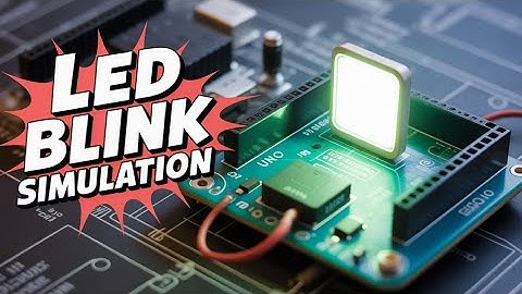 "Arduino Project LED blinking Simulation!" 💡