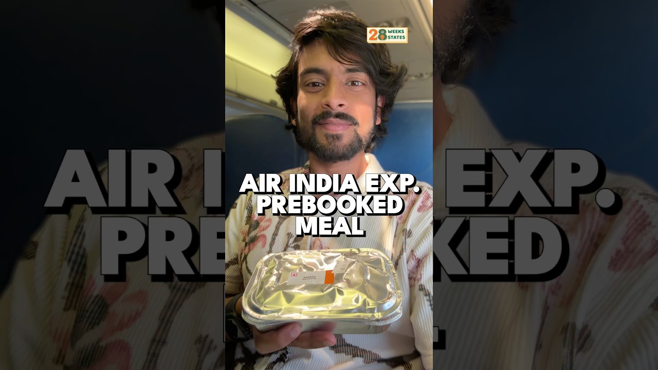 Что я ела во время перелета из Гувахати в Бангалор ✈️🍱