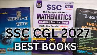 Best Books for SSC CGL 2027 📚 Complete Booklist for Maths, Reasoning, English & GK | SSC CGL