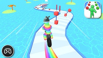 Rope Man Run - Gameplay Walkthrough Part 69 - Puzzle Game Levels 405-408 (iOS, Android)