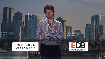 Peter Eisentraut Lightning Talk at Postgres Vision 2017