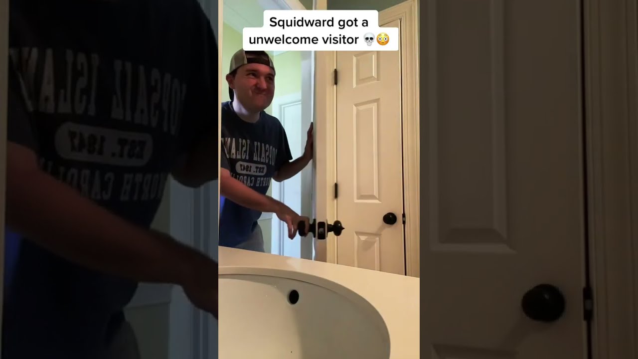 Squidward Screamed For His Life Wow Funny Spongebob