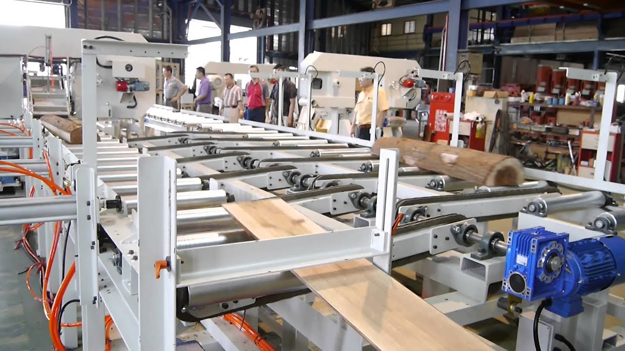 Sawyer machinery HBR-400M Horizontal Band saw(speed-20M/ wood 2~4M)Auto turn around system