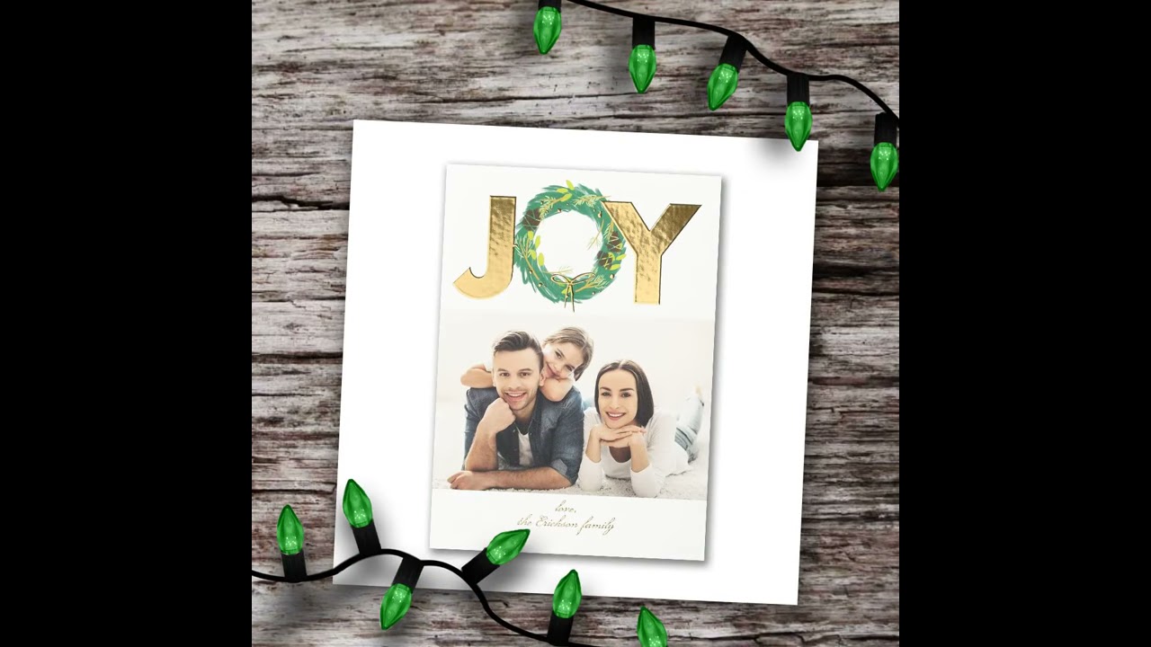 2022 Custom Printed Holiday Cards