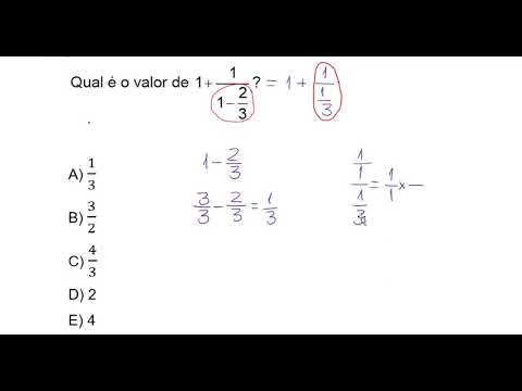 Obmep 2010 N2: Exercício com frações
