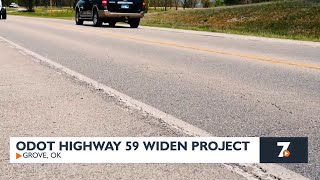 ODOT Highway 59 widen project