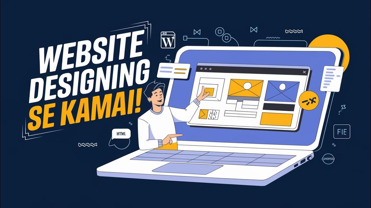 वेबसाइट डिजाइनिंग से कमाई कैसे करें? | Earn Money with Website Designing | Official Sameer Tech"