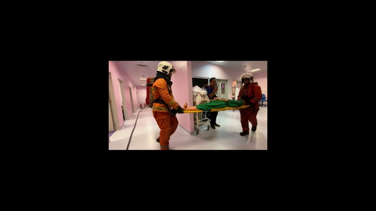 Fire Drill Simulation Hospital Sultan Ismail Petra Kelantan