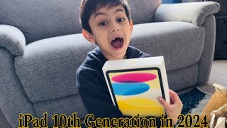 iPad 10th Generation in 2024 Unboxing & Review.