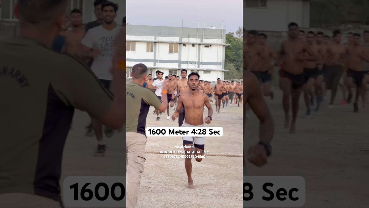 1600 Meter Running Practice #army #shortsvideo #viral