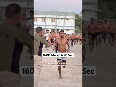 1600 Meter Running Practice #army #shortsvideo #viral