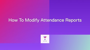 Top Hat Tip: Mark Students As Attended, Absent or Excused