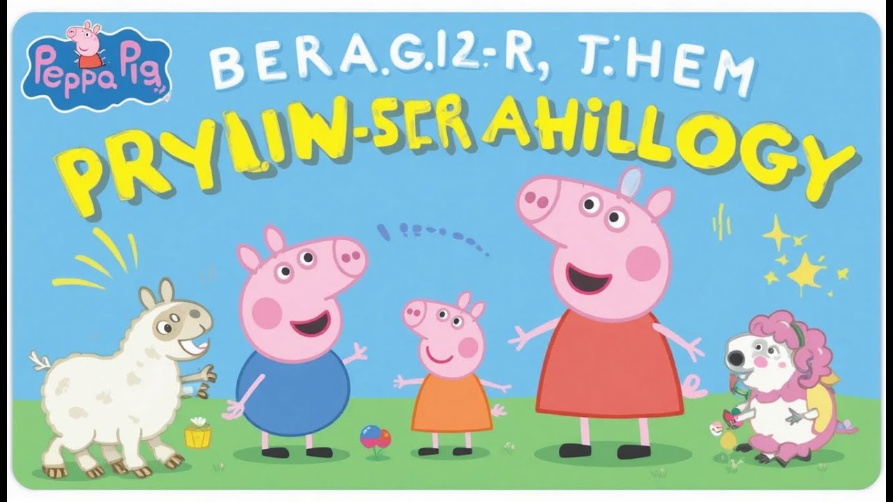 Свинка Пеппа: исследование психологии самых забавных выходок её животных.