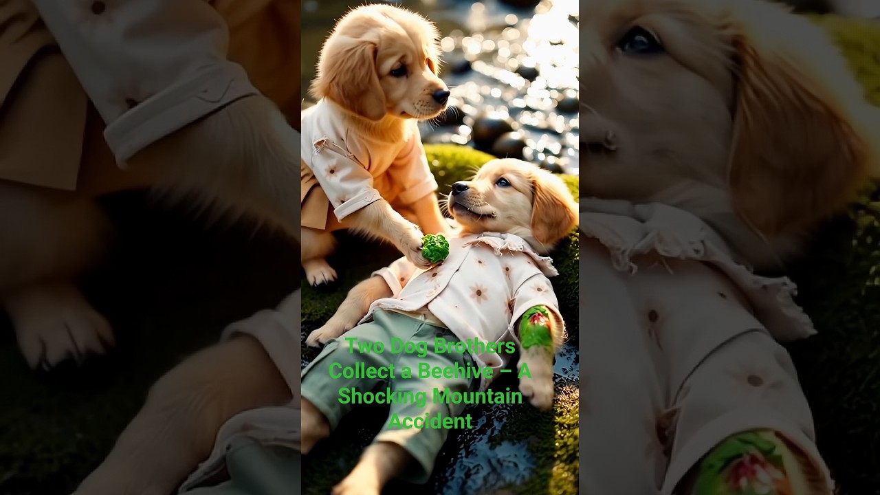 Two Dog Brothers Collect a Beehive – A Shocking Mountain Accident