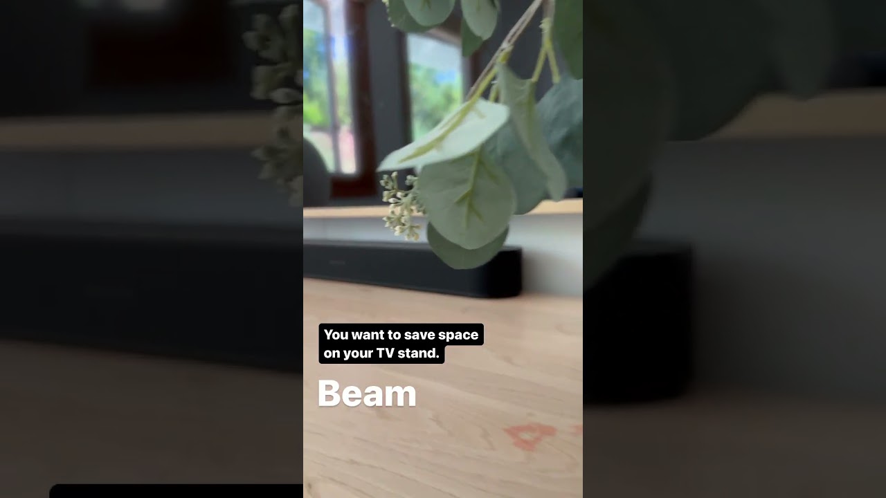 Which Sonos soundbar is right for you? Arc vs. Beam auf YouTube ansehen Which Sonos soundbar is right for you? Arc vs. Beam auf YouTube ansehen