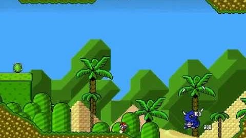 SMBX Custom level - Adventure island 2 remake