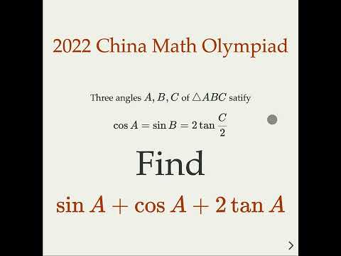 2022 China Math