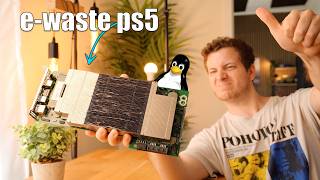 Nyugdíjazott PS5-ből Csináltam Gamer PC-t!😱