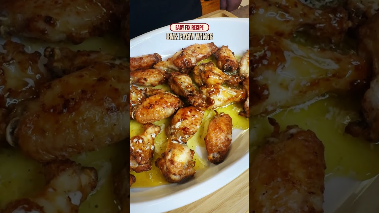 Garlic Butter Parmesan Chicken Wings Recipe | Suckle Busters Chicken Wing BBQ Seasoning