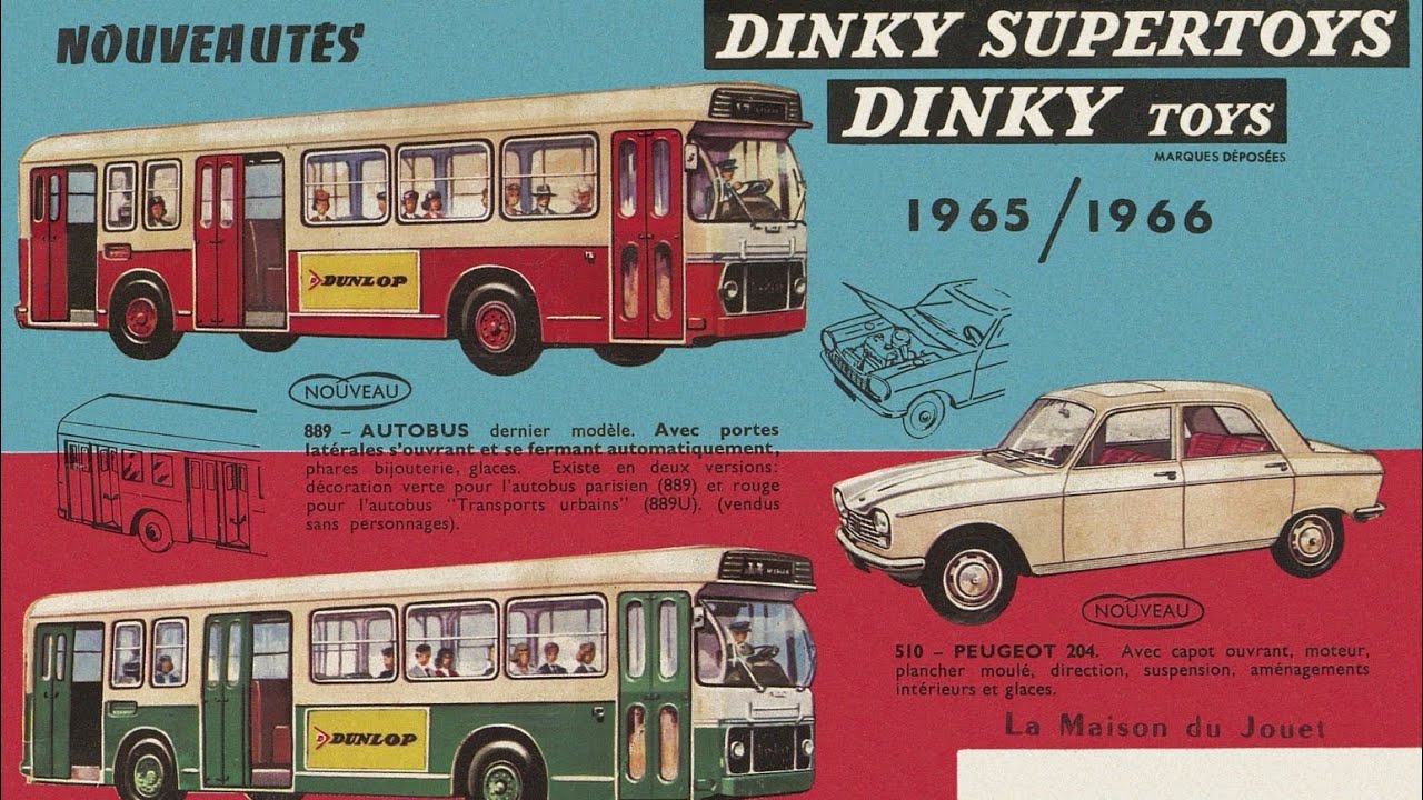 dinky toys 1965-1966 catalogue