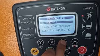 Datakom Dkg 309 Language Setting