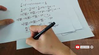 Implicit differentiation ( 4 easy steps) || Basic Calculus