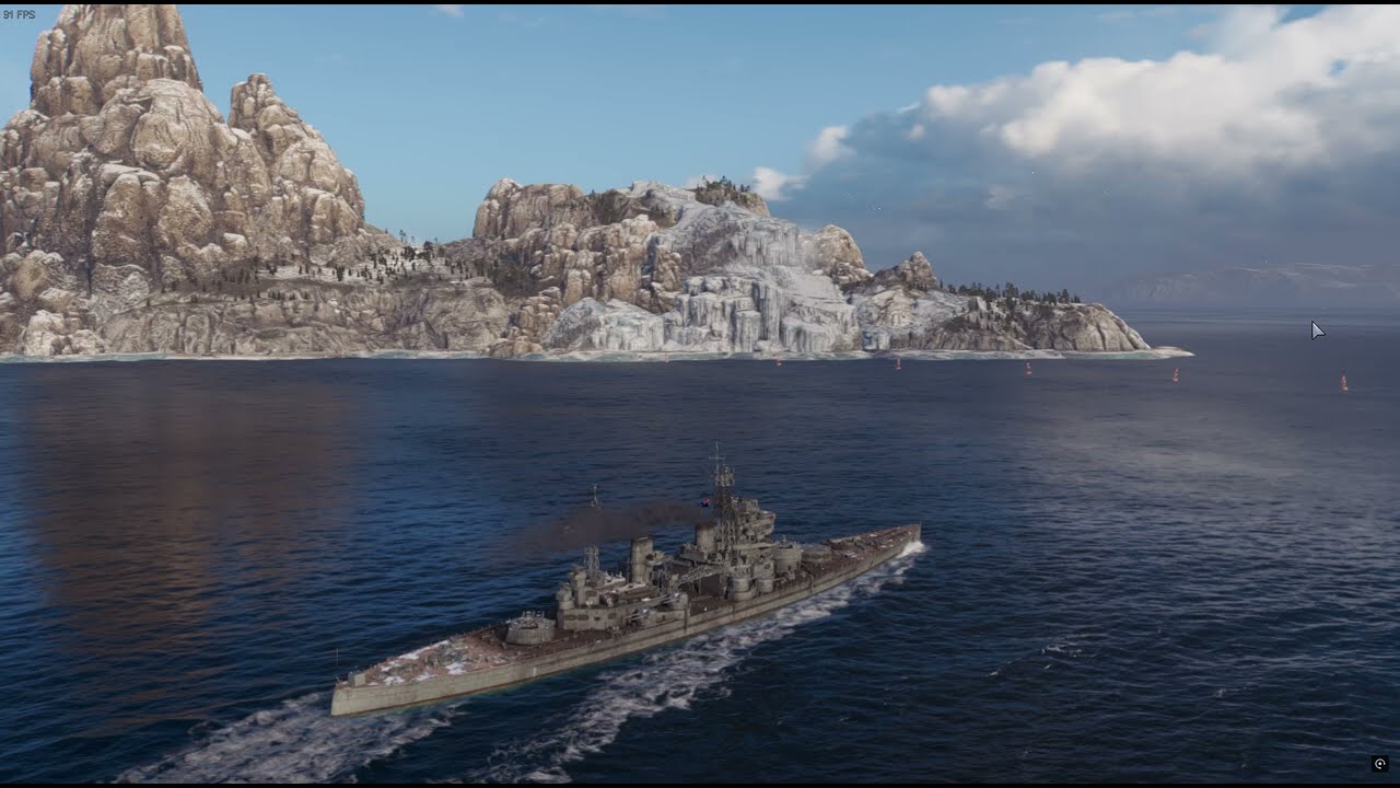 World of Warships MONARCH BB Game