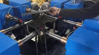 8 Head 8 Spindle Pitch Control Tapping Machine ( Horizontal Type )