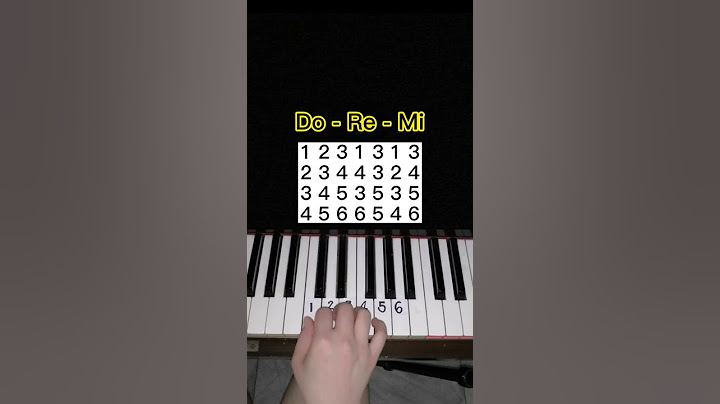 Do Re Mi (Piano Tutorial) #piano #shorts