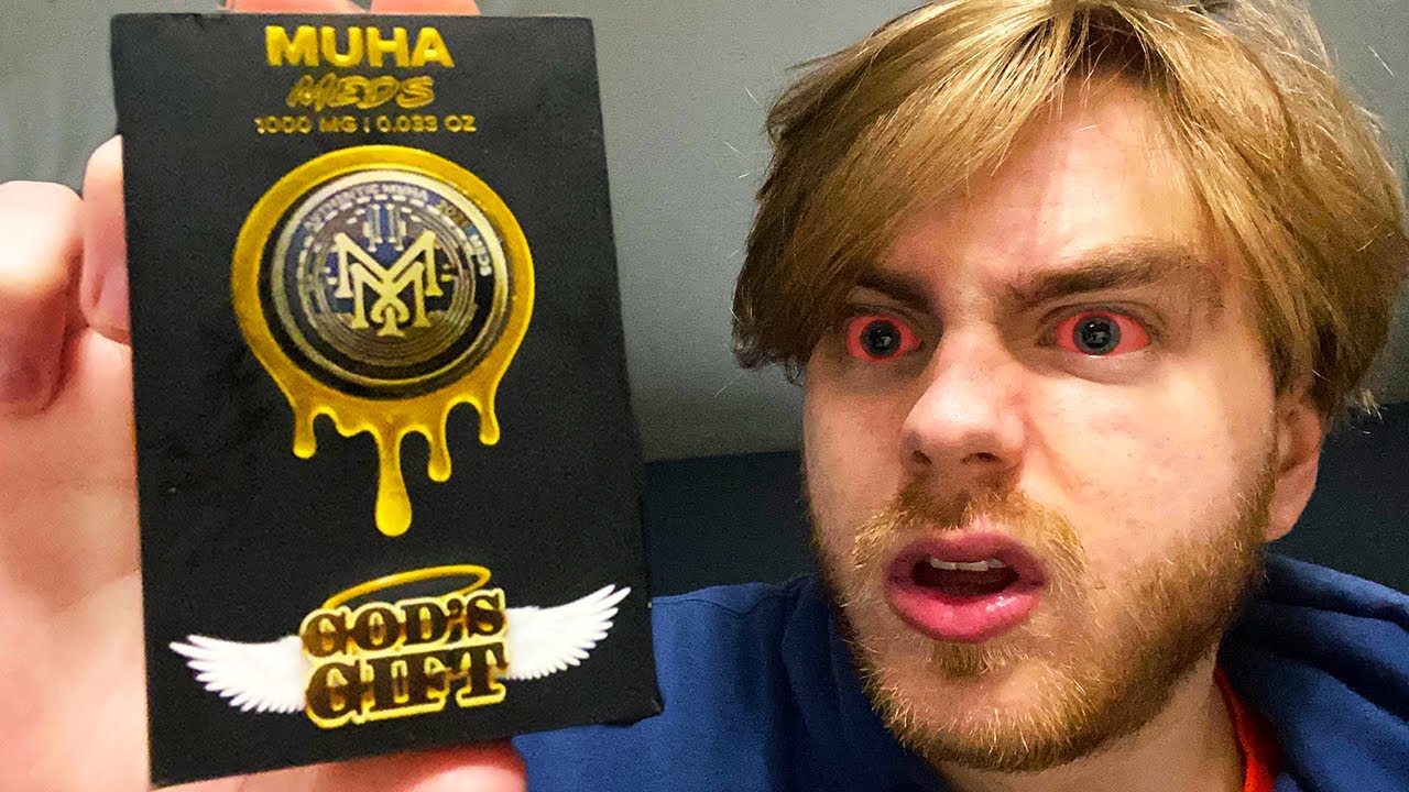 Я попробовал тележку с лекарствами на заправке Muha