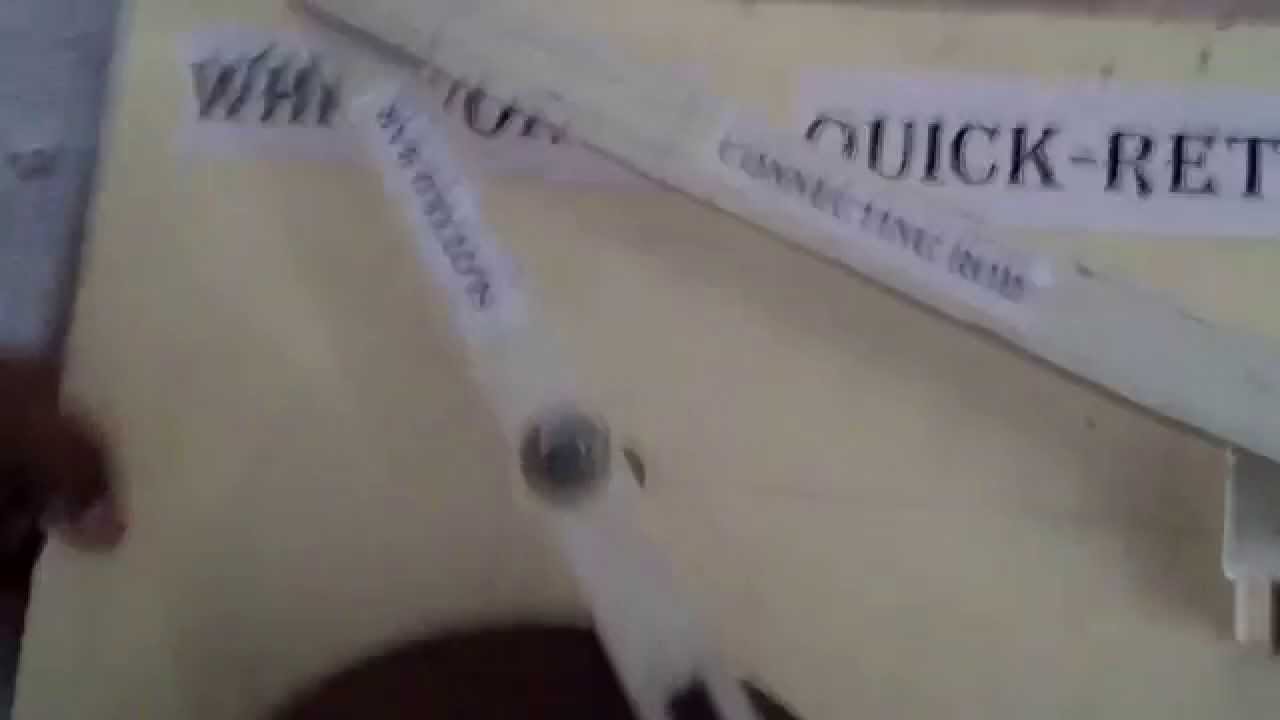 Whitworth Quick Return Mechanism with Adjustable Stroke Length