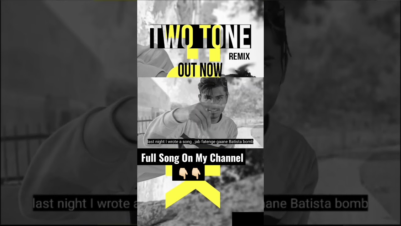 Two Tone (Remix) - @TalhaAnjum  | Daredevil | @umairmusicxx  | Open letter 