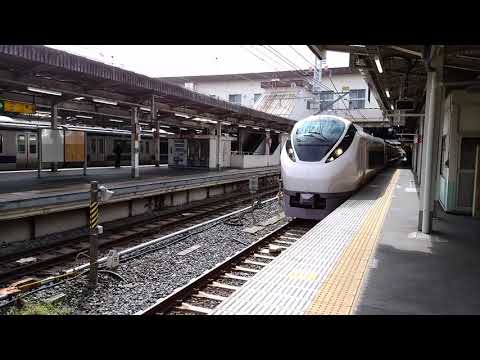 E657系特急ときわ59号勝田行上野発車