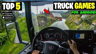 Top 5 Truck SIMULATOR Games For Android | Best Truck Simulator Games For Android screenshot 2