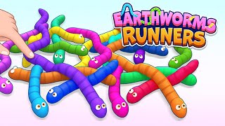 Worms Runners: Twisty Trails Game Mobile Game | Gameplay Android screenshot 4